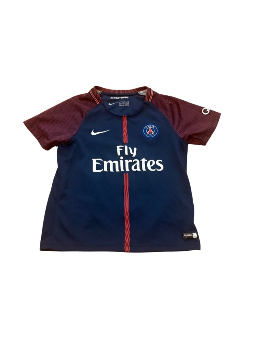 Nike 2017-2018 Paris Saint-Germain Neymar Jr. #10 Home Kit Soccer Jersey Yth 5-6